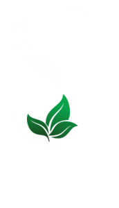 Seedling Logo White